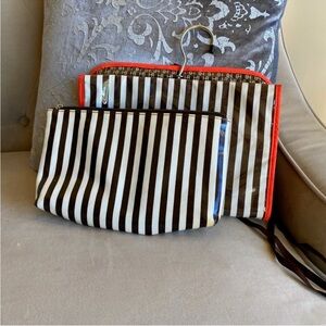Henry Bendel Black and White Women's Bag Set